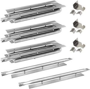 "Upgrade your outdoor cooking experience with authentic Viking gas burners stainless steel tube grill replacement parts. Compatible with VGBQ410-3RT, VGBQ532-3RT, and VGIQ532-3RT models."