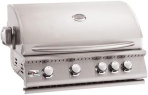Delight your outdoor gatherings with the RCS 32" Stainless Steel Gas Grill featuring a rear burner, perfect for cooking enthusiasts. Compact design and durable construction ensure a long-lasting grilling experience.