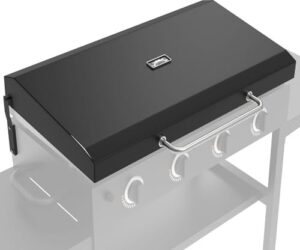 Elevate your grilling game with the Hinged Lid for Blackstone 36 Inch Griddle, featuring a durable hard cover and effortless hood opening. Perfect for outdoor cooking enthusiasts!