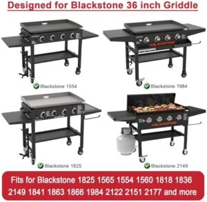 Elevate your grilling game with the Hinged Lid for Blackstone 36 Inch Griddle, featuring a durable hard cover and effortless hood opening. Perfect for outdoor cooking enthusiasts!