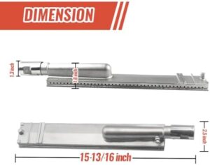 Upgrade your Jenn-Air grill with our 4-pack of replacement heat plates and cast iron burners, perfect for models 720-0062-LP to 720-0099-NG.