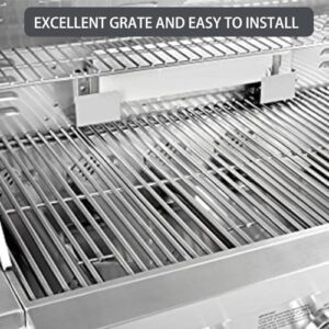 Upgrade your grilling experience with Charbrofire's replacement grill grates, perfect for Bull and Lion Premium 5-burner grills. Five stainless steel pieces for enhanced durability and heat distribution. Save big with exclusive deals!