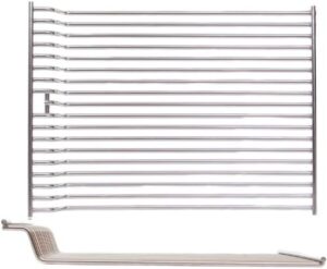 Here is the optimized meta description:

"Boost your outdoor cooking with Broilmaster's stainless steel rod grids for size 4 gas grills. Set of 2 grids ensures even heat distribution and easy cleanup."