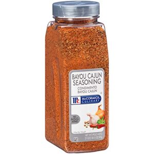 Add flavor to your dishes with McCormick's Culinary Bayou Cajun Seasoning, a 6-pack of aromatic spice blends perfect for catfish, crawfish, jambalaya, and gumbo recipes.