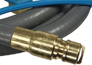 Economize with the 1/2" ID Ball Valve Quick Disconnect Natural Gas Grill Connector Kit, a 30-foot long kit for convenient connections. Perfect for outdoor enthusiasts and grill masters alike!