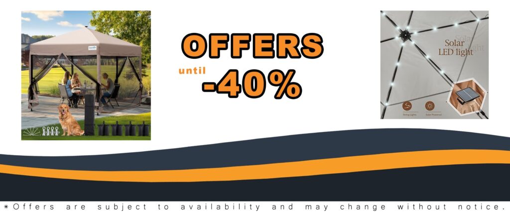 Pop Up Screened Canopy Tent with Mosquito Netting Portable Outdoor Shelter