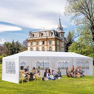 Here is the optimized SEO meta description:

"Waterproof outdoor canopy tent for camping, parties, and events. Spacious 10x30' gazebo with removable walls provides shelter from sun or rain. Perfect for weddings, BBQs, or everyday use."