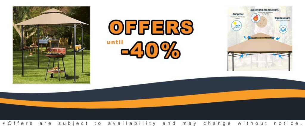 Giantex Grill Gazebo BBQ Canopy Tent Outdoor Patio Shelter