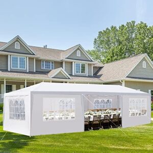 Here is the meta description:

"Perfect outdoor event shelter: 10x30ft waterproof canopy with removable sidewalls for BBQs, birthday parties, weddings, and more. Great for backyard, garden, or patio gatherings."