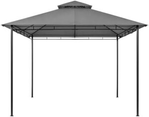 Discover the Yaheetech gazebo for patios, a sturdy 11x11ft outdoor structure featuring double roofs and powder-coated steel frame. Perfect for BBQs, garden parties or casual gatherings.