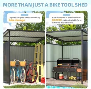 Discover the ultimate outdoor cooking experience with AECOJOY's 6' x 6' Hardtop Grill Gazebo. Perfect for small spaces, this metal awning features a compact design and lean-to BBQ gazebo for patio or deck gatherings.