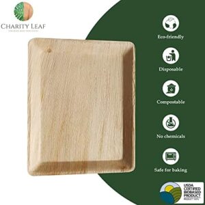 Elevate your events with our disposable palm leaf trays (100 pieces), bamboo-like serving platters and eco-friendly dinnerware for weddings, catering, and special occasions. Perfect for sustainable hosting!