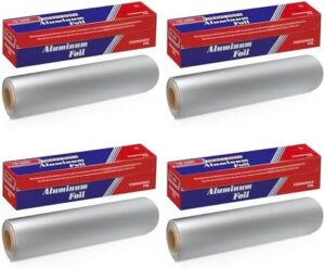 "Wrap your food in the ultimate protection with our heavy-duty aluminum foil for cooking, roasting, and baking. Commercial-grade and perfect for parties, BBQs, and everyday use."