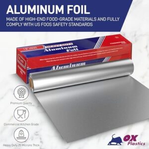 "Wrap your food in the ultimate protection with our heavy-duty aluminum foil for cooking, roasting, and baking. Commercial-grade and perfect for parties, BBQs, and everyday use."