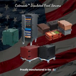 Here is the generated SEO meta description:

"Effortlessly transport and serve food with Carlisle's Cateraide Insulated Front Loading Food Pan Carrier featuring casters for smooth mobility, perfect for catering, events, and restaurants."