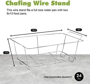 Discover the ultimate buffet stand with 24 full-size racks for serving trays and food warming. Perfect for parties, events, or everyday use.