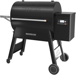 Here is your optimized meta description:

"Upgrade your grilling game with the Ironwood 885 Black Pellet Grill, featuring a compact design and digital controls for precise temperature control. Experience flavorful results without breaking the bank - even better with exclusive discounts!"
