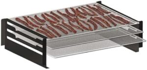 Here is the generated SEO meta description:

"Elevate your grilling experience with Camp Chef's Jerky Racks, perfect for men. Fit for 30" pellet grills and includes 3 racks. Great gift idea! Discounts available on this versatile grill accessory."