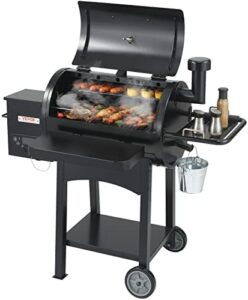 Here is the output:

Portable wood pellet grill with PID temperature control & meat probe for outdoor cooking, BBQ, camping, picnic, patio, and backyard use.