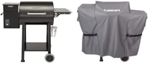 Experience the ultimate grilling experience with Cuisinart's Wood Pellet Grill & Smoker Bundle, featuring 465 sq. inch cooking space and a durable pellet grill cover for perfect results every time. Save big on this bundle deal!