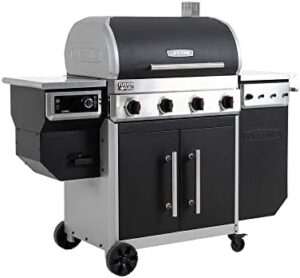 Here is your optimized meta description:

"Experience outdoor cooking like never before with this Lifetime Gas Grill and Wood Pellet Smoker Combo featuring WiFi and Bluetooth control technology, perfect for backyard BBQs and family gatherings. Enjoy 20% off with our special offer!"