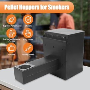 "Upgrade your grilling experience with the Vertical Pellet Smoker Kit featuring a digital temp controller and button type design. Perfect for BBQ, smoke, bake and grill enthusiasts."
