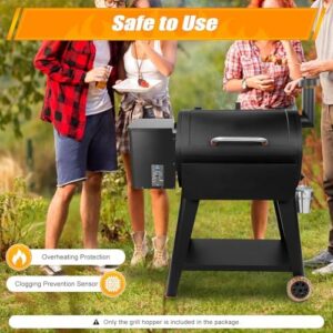 Transform your BBQ experience with this Pellet Smoker Hopper Assembly Kit, featuring a large capacity hopper and easy knob-type operation for optimal wood pellet flow. Boost your smoking skills without breaking the bank!