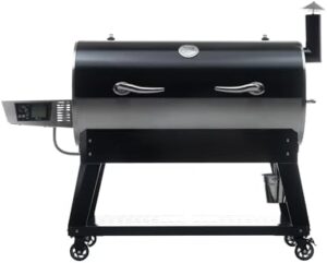 Unleash the power of smoked flavors with the Flagship XL 1400 Pellet Smoker Grill, featuring Wi-Fi-enabled electric pellet grills and a massive 1437 Sq. in. cooking space. Perfect for outdoor BBQ enthusiasts.