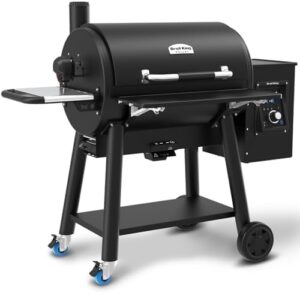 Here is the meta description:

"Elevate your pellet stove game with the Regal Pellet 500 Pro, featuring a sleek black design. Efficiently heat your home with this powerful and eco-friendly stove."