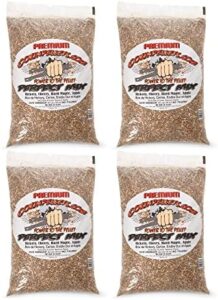 Here is the generated SEO meta description:

"Upgrade your pellet grill game with this 40Lb Perfect Mix Hickory, Cherry, Hard Maple, Apple Wood Pellets pack (4-pack) - ideal for smoking and grilling!"