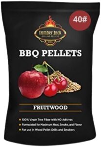 Here's the optimized meta description:

"Transform your grilling experience with Fruitwood Blend 80% Cherry and 20% Apple BBQ Pellets, perfect for a smoky flavor. Stock up and save on this premium pellet!"