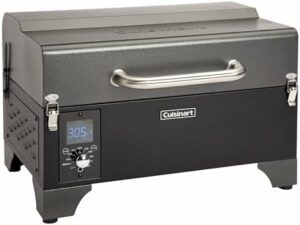 Here is the output:

"Unlock smoky flavors on-the-go with the Cuisinart 8-in-1 Portable Wood Pellet Grill and Smoker, perfect for RVs, tailgates, camping, and backyard cooking. Compact and versatile!"