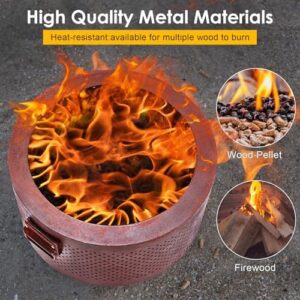 Here is the optimized meta description:

"Enjoy outdoor gatherings with the STBoo Smokeless Fire Pit, featuring a large 20-inch design and portable carrying bag. Perfect for camping, picnics, backyard BBQs, or beachside bonfires. Low smoke technology keeps the ambiance cozy."