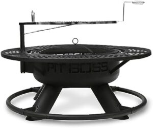 Get ready to cook up a storm with the Pit Boss Cowboy Fire Pit, featuring 360-degree airflow for optimal heat distribution and a durable steel construction.