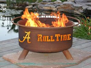 Discover the Patina Products F410 Alabama Fire Pit, a stunning outdoor centerpiece for cozy gatherings and warm nights. Durable steel construction, portable design, and 500 sq in cooking surface. Perfect for camping trips or backyard BBQs!