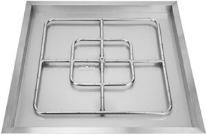 Here is the generated SEO meta description:

"Upgrade your outdoor living with Onlyfire's Square Stainless Steel Drop-in Fire Pit Burner Ring and Pan Assembly, perfect for gatherings. Enjoy warmth and ambiance in a 30-inch design."