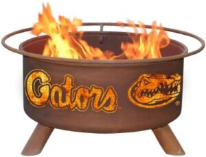 Discover the Patina F423 University of Florida Fire Pit, a unique outdoor heating solution with durable construction and adjustable flame control. Perfect for cozy gatherings and events.