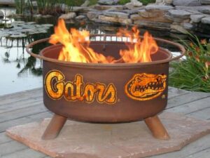 Discover the Patina F423 University of Florida Fire Pit, a unique outdoor heating solution with durable construction and adjustable flame control. Perfect for cozy gatherings and events.