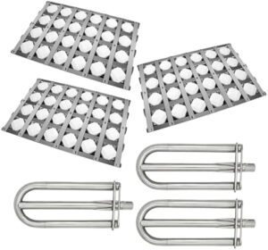 Here is the generated SEO meta description:

"Upgrade your Alfresco grill with our Grill Burners Briquette Tray, perfect for ALX2 models. Ceramic briquettes and stainless steel construction ensure durability and even heat distribution."