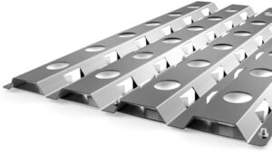 Here is the generated SEO meta description:

"Upgrade your Alfresco grill with our Grill Burners Briquette Tray, perfect for ALX2 models. Ceramic briquettes and stainless steel construction ensure durability and even heat distribution."