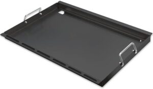 Upgrade your kitchen with the Full Size Griddle with Handles for Kitchen Aid and Nexgrill, featuring carbon steel and non-stick coating. Perfect replacement insert for KitchenAid 750-0780, 720-0709B, and more!