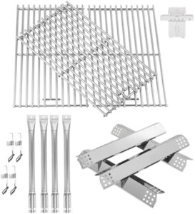 "Upgrade your KitchenAid grill with authentic replacement parts: cooking grates, burner, and heat plates. Shop now and save on compatible replacements for KitchenAid 720-0733D, 720-0954, and more."