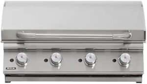 "Upgrade your commercial kitchen with the Bull 30-inch built-in propane griddle, perfect for high-volume cooking. Enjoy a durable construction and even heating."
