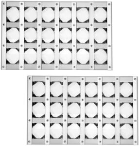 Replace and upgrade your Lynx Grill with the 80743 Grills Complete Briquette Tray Assembly for a perfect grilling experience. Includes 2 heat plates, tent shield, and ceramic rods for L400, L600, and L700 models.