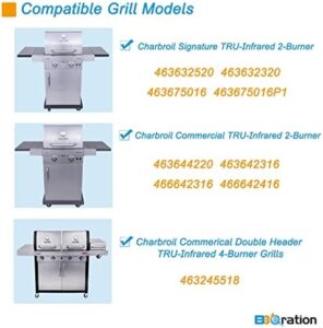 Upgrade your grill experience with the G362-2100-W1 Replacement Kit for Charbroil TRU-Infrared models, featuring grill grate, heat plates, and burner kit for improved cooking performance.