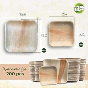 Here is the optimized SEO meta description:

"Perfect for outdoor events or everyday use, these Raj Palm Leaf Plates offer a sustainable alternative to traditional plates. Decorative and compostable, they're great for weddings, lunches, dinners, birthdays, camping, BBQs, and picnics - 200 pack available!"