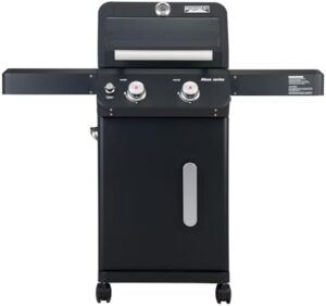 Enhance outdoor gatherings with the Monument Grills 2-Burner Stainless Steel Patio Grill, featuring Clearview Lid and foldable shelves for convenient storage. Perfect for small spaces! Up to 50% off with promo codes.