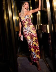 Elevate your style with this Gorgeous Floral Dress, a stunning sequined masterpiece for women. Perfect for fairy tea parties or everyday glamour, its feminine design is sure to impress. Up to 50% off on select styles!