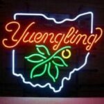 Illuminate your home bar with the HOLTEEZ Beer Bar Yuengling Ohio Beer Neon Lamp Sign, a stunning 17inx14in glass artwork featuring a vintage-inspired design. Perfect for beer enthusiasts and collectors.
