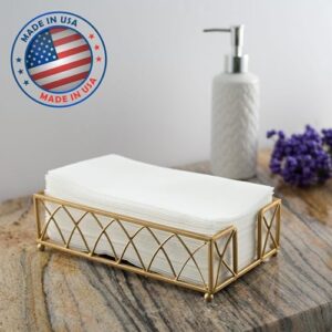 Discover soft and absorbent bathroom napkins from BloominGoods. Perfect for guests, these single-use towels have a linen-like feel without the bulk.
